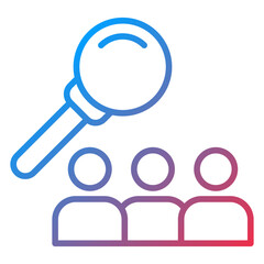 Hiring Staff Icon Style