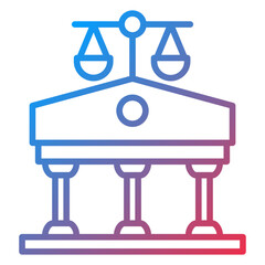 Court Icon Style