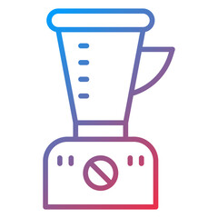Food Processor Icon Style