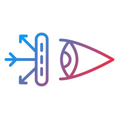 Anti Reflective Coating Icon Style