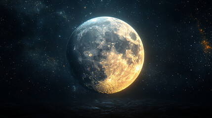Obraz premium moon and stars