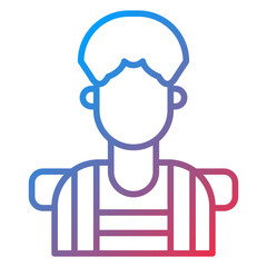 Backpacker Icon Style