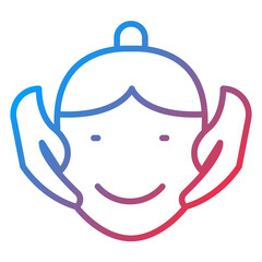 Obraz premium Massage Icon Style