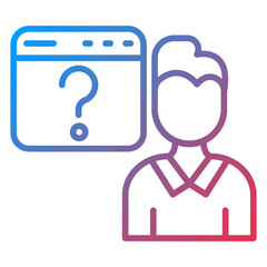 Non Technical User Icon Style