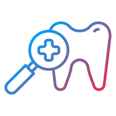 Dental Checkup Icon Style