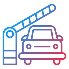 Auto Barrier Icon Style