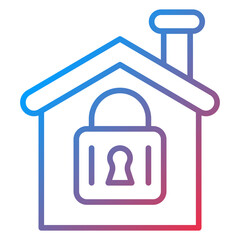 Home Security Icon Style