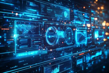 Obraz premium The Seamless Interface, Digital Experience Platforms DXP