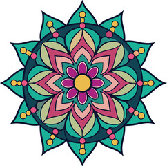 Ornamental luxury mandala pattern  design