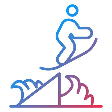 recommend clip art: Skimboarding Icon Style