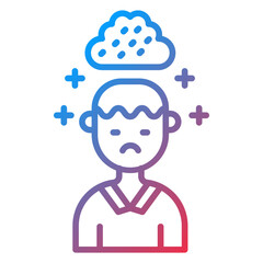 Childhood Depression Icon Style