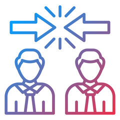 Conflict Of Interest Icon Style