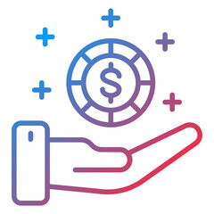 Making Money Icon Style