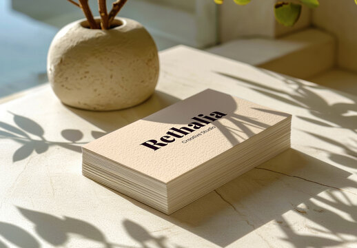 Business Card Mockup Template