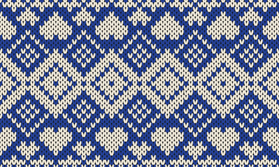 Seamless printable knitting patterns, wallpapers, ultra-high resolution raster illustrations, print-on-demand patterns.