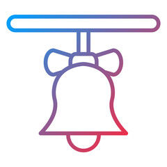 Easter Bell Icon Style