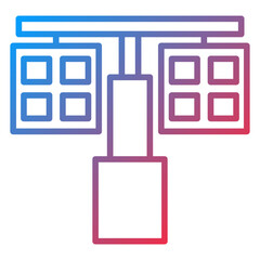 Stadium Lights Icon Style