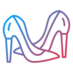 High Heel Icon Style