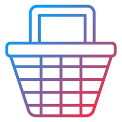 Shopping Basket Icon Style