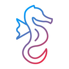 Seahorse Icon Style