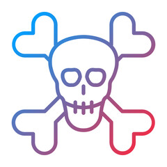 Alien Skull Icon Style