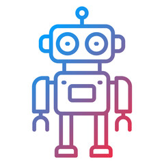 Robot Icon Style