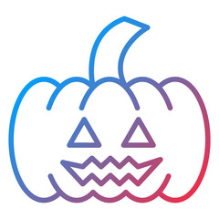 Jack O-Lantern Icon Style