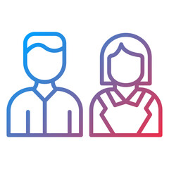 Obraz premium Parents Icon Style