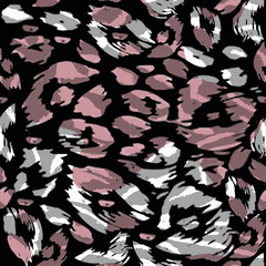 WILD ANIMAL PATTERN VECTOR DESIGNS CARPET FABRIC TEXTILE VECTOR PATTERN