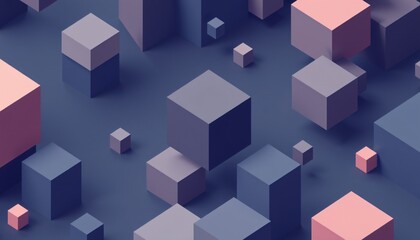 Minimalist Isometric Shapes