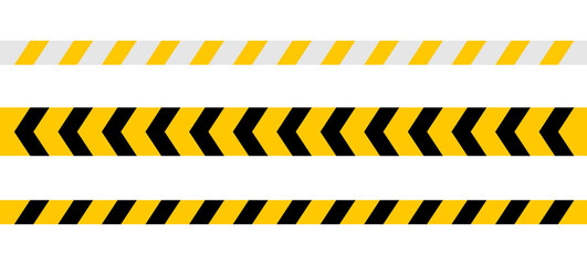 Caution danger and warning signs