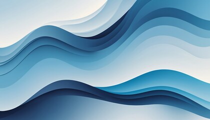 Obraz premium Muted Abstract Waves