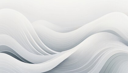 Obraz premium Muted Abstract Waves