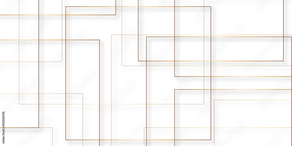 Leinwandbilder Abstract background golden square stock line background. abstract artistic of geometric background Gold gradient abstract seamless vector pattern. Minimal style website banner, decoration Vector.	