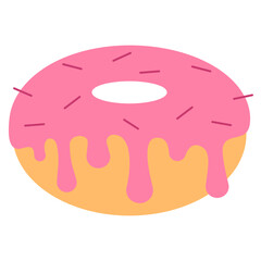illustration of a donut
