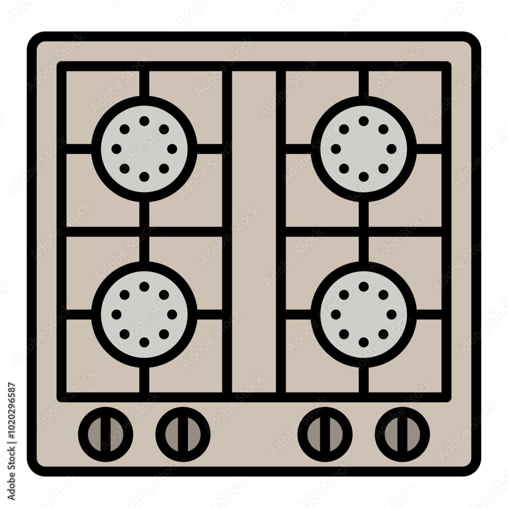 Poster Stove Icon