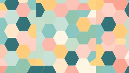 Pastel Block Patterns Pastel Color Palettes