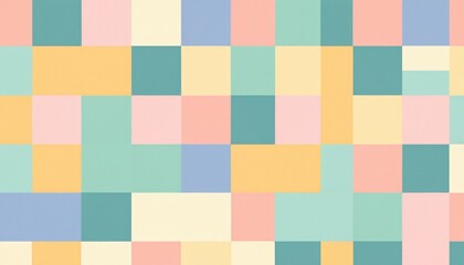 Pastel Block Patterns Pastel Color Palettes