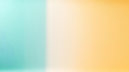 A dynamic gradient background seamlessly blending from warm yellow to cool teal, offering a contemporary flair perfect for modern advertising needs. The layout provides sufficient clear space in the