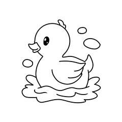 duck coloring book