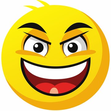recommend clip art: cunning-face--like-emoji--use-yellow-colors