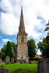 Saint Peter's church in Upper Slaughter