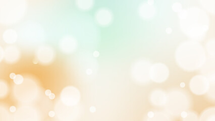 Fototapeta premium Pastel Bokeh Background with Soft Light Circles