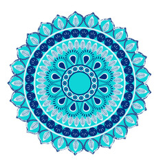 Colourful mandala background animation design 