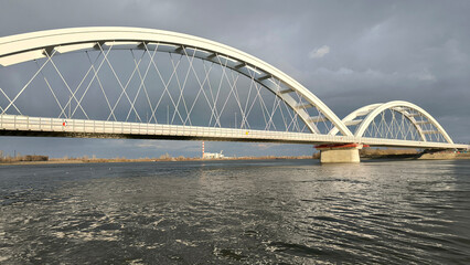 banks of Danube river in Novi Sad