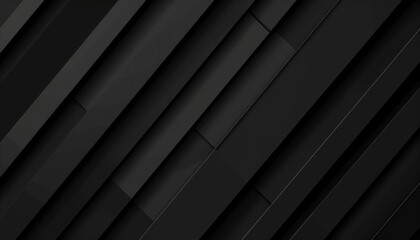 Obraz premium Abstract Black and White Geometric Pattern