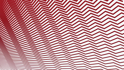 Red zig zag pattern abstract background for backdrop or presentation