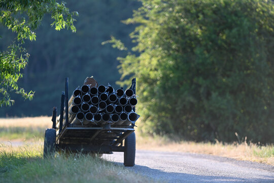 &Eacute;quipements d'irrigation &agrave; tubes pour optimiser l'irrigation de la production de bl&eacute; et de ma&iuml;s dans les plaines agricoles