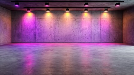 a creative representation of a graffiti-laden wall in a cyberpunk city illuminated by glowing neon lights emphasizing the contrast between art and darkness