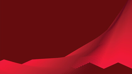 Red zig zag pattern abstract background for backdrop or presentation
